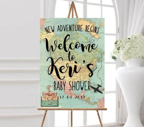 Airplane Baby Shower Theme, Airplane Birthday Party Decorations, Baby Shower Quotes, Travel Baby Shower Theme, Travel Baby Showers, Airplane Baby Shower, Travel Party Theme, Adventure Baby Shower, Baby Shower Theme Decorations