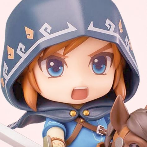 Botw Link Icon, Zelda Nendoroid, Link Nendoroid, Nendoroid Icon, Link Icon, Icon Layout, Botw Link, Toon Link, Majoras Mask