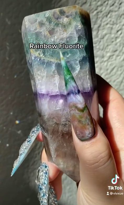 Get Nails, Rainbow Fluorite, Bird Drawings, Rainbow, Nails, Drawings