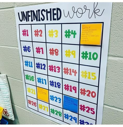 Obsessed with this idea from @thatteachingspark ❤️ it is so hard to keep up with missing work when students are absent or check out #classroomsetup #classroommanagement #classroomorganization #firstyearteacher #teachershare #classroom Missing Work, Teaching Classroom Management, Classroom Procedures, 5th Grade Classroom, 4th Grade Classroom, 3rd Grade Classroom, Future Teacher, 2nd Grade Classroom, Beginning Of Year