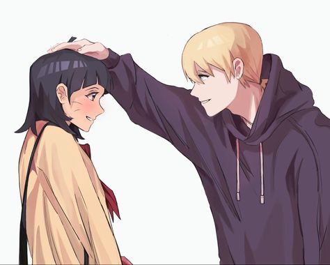 Himawari And Inojin, Itachi Uchiha Art, Boruto Characters, Naruto Couples, Hero Poster, Familia Anime, Uzumaki Boruto, Naruto Sasuke Sakura, Boruto Naruto Next Generations