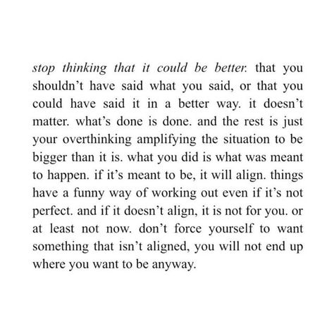 What Hurts The Most, What Is Meant, It Doesnt Matter, Stop Thinking, It's Meant To Be, Be Better, Say What, Meant To Be, Good Things