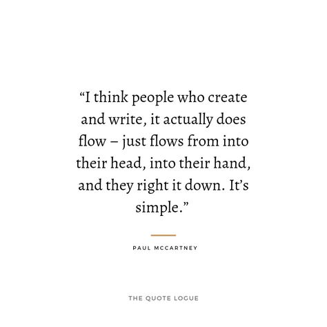 Paul Mccartney Aesthetic, Paul Mccartney Quotes, Songwriting Quotes, Beatles Quotes, Musician Quotes, Sticky Note, Music Education, Paul Mccartney, Pretty Quotes