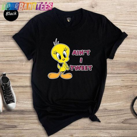 Tweety Bird Shirt, Bird Shirt, Cartoon T Shirt, Tweety Bird, Disney Stuff, Cartoon T Shirts, Disney, T Shirt, Clothes