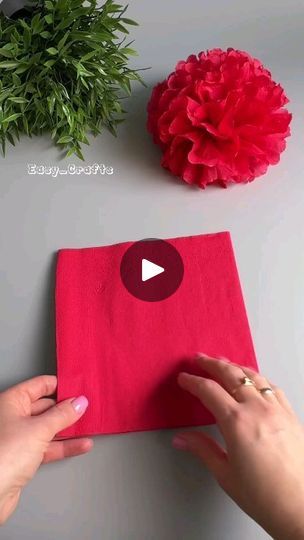 192 reactions · 30 shares | Reposted from @easy_crafts.official Easy Crafts Ideas #crafting #crafts #diy  #flordepapel #flor #flores #papercrafts #paperflowers | Juliana Rangel | Disturbed · The Sound of Silence (CYRIL Remix) The Sound Of Silence, Coffee Filter Flowers, Sound Of Silence, Paper Flower Art, Handmade Flowers Fabric, Napkin Folding, Paper Flowers Diy, Crafts Ideas, Flowers Diy