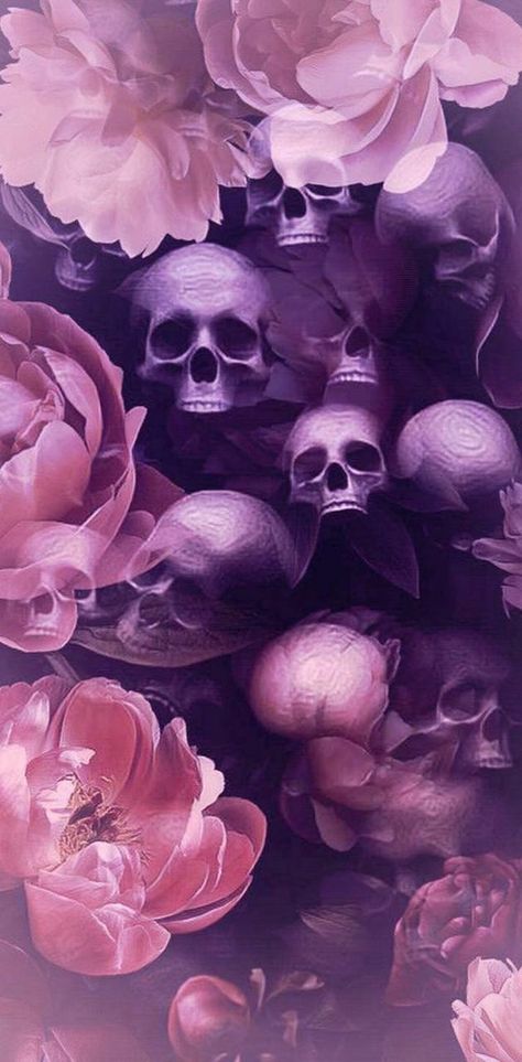 Pastel Gothic Wallpaper, Goth Screensavers, Sugar Skulls Wallpaper, Skull Butterfly Wallpaper, Pink Witchy Wallpaper, Gothic Pink Wallpaper, Skull Wallpaper Girly, Purple Skull Wallpaper, Skull And Roses Wallpaper