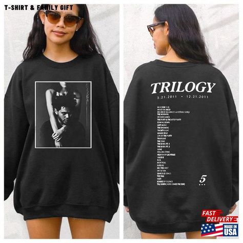 Trilogy Era Vintage The Weeknd Shirt Abel 2023 Sweatshirt Hoodie Unisex Check more at https://tshirtfamilygift.com/product/trilogy-era-vintage-the-weeknd-shirt-abel-2023-sweatshirt-hoodie-unisex/ The Weeknd T Shirt, Tour Music, Streetwear Shirts, Boys Graphic Tee, The Zone, Trending Tshirts, The Weeknd, Product Photos, Unisex Shirts