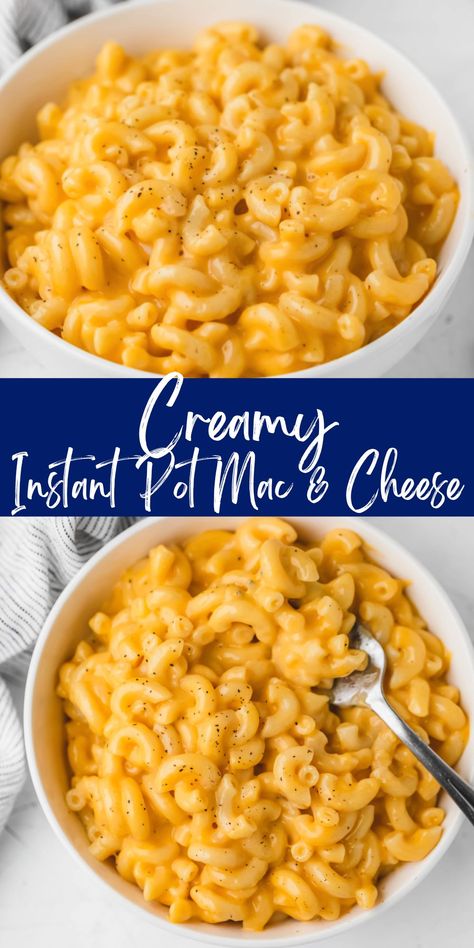 Simple Mac And Cheese Recipe, Simple Mac And Cheese, Instant Pot Macaroni And Cheese, Instant Pot Macaroni, Easy Mac And Cheese, Instant Pot Pasta Recipe, Creamy Macaroni And Cheese, Macaroni And Cheese Recipe, Recipes Instant Pot