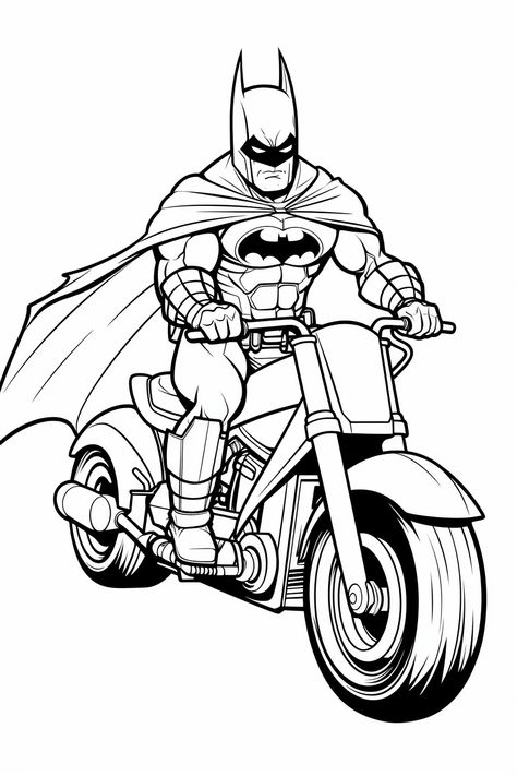 Super Hero Coloring Sheets, Batman Free, Batman Coloring, Batman Coloring Pages, Superhero Coloring Pages, Superhero Coloring, Coloring Pages For Boys, Unicorn Coloring Pages, Cartoon Coloring Pages