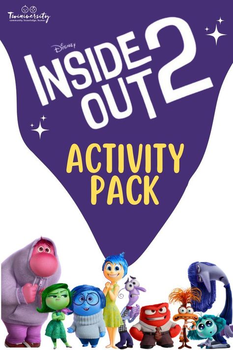 Inside Out 2 Activity Pack in 2024 | Emotions activities, Feelings activities preschool, Feelings activities . #Inside_Out_Counseling_Activities #Inside_Out_2_Therapy_Activities #Inside_Out_Emotions_Activities #Inside_Out_2_Activities Inside Out Feelings Activities, Inside Out 2 Therapy Activities, Inside Out Emotions Activities, Inside Out 2 Activities For Kids, Inside Out Preschool Activities, Inside Out 2 Movie Night, Inside Out 2 Crafts, Inside Out School Ideas, Expressing Emotions Activities For Kids