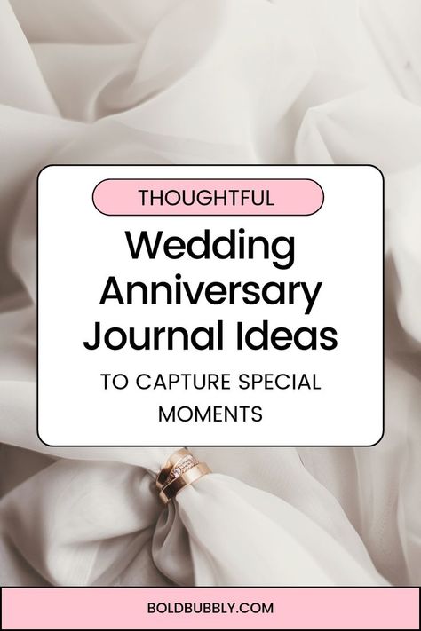 wedding anniversary journal Anniversary Journal Ideas, Journal Ideas For Couples, Anniversary Journal, Couples Anniversary, Ideas For Couples, Marriage Is, Unforgettable Memories, Journal Prompts, Wedding Nails