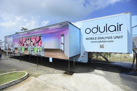 Mobile Dialysis Clinics by Odulair http://www.odulair.com Mobile Clinic, Mobile Healthcare, Health Care, The Unit