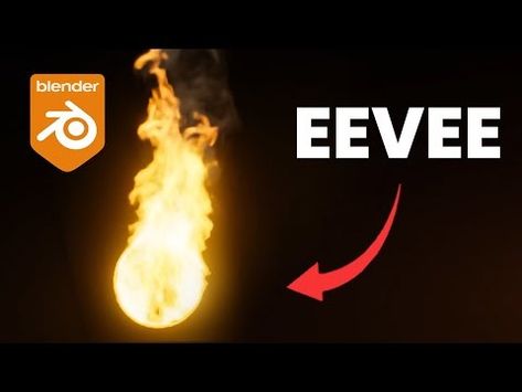 Creating Realistic Fire Simulations in Blender with EEVEE - 3DArt Blender Tutorial, Blender 3d, Beginners Guide, Hello Everyone