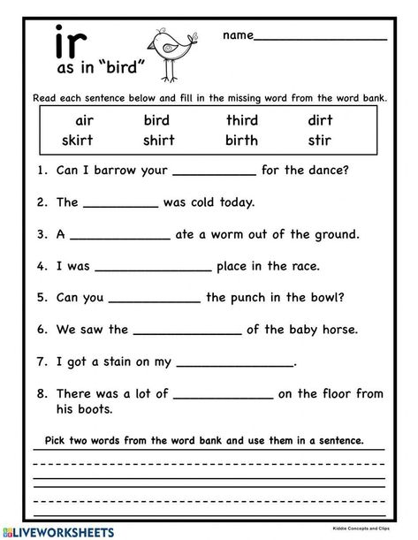 R Controlled Vowels Worksheets, R Worksheet, Vowels Worksheet, Vowel Lessons, R Controlled Vowels, Science Web, Bossy R, Phonics Worksheets Free, Phonics Blends