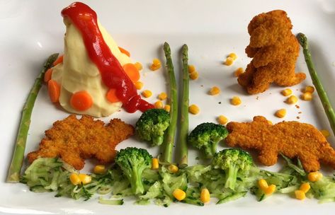 Dinosaur Dinner, Dino Nuggets, Childhood Food, Dinosaur Food, Try New Foods, Children Food, Cultural Food, Kids Meal, Meal Times