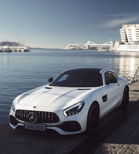 Mercedes-AMG on Instagram: “There's nothing like arriving at your port of call in the Mercedes-AMG GT S. #DrivingPerformance #MercedesAMG #AMGGTFAMILY [Fuel…” Mercedes Sports Car, Mercedes Auto, مرسيدس بنز, Mercedes Sl, Amg Gt, Mc Laren, Benz Amg, Mercedes Benz Classic, Bmw I8