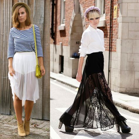 How to wear a sheer skirt? With-High-Waist-Shorts Bikinis-or-Granny-Panties Black Sheer Skirt For Summer, Sheer Tulle Summer Skirt, Summer Voluminous Sheer Skirt, Spring Sheer Nylon Skirt, Sheer Skirt Outfit, Chic Sheer Beach Skirt, Sheer Maxi Skirt, Sheer Maxi Dress, Sheer Skirt