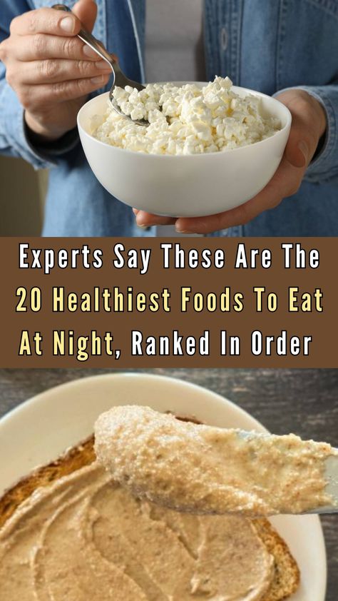 Though you keep your body fueled up throughout the day, sometimes you still find yourself craving something to munch on just as you're nearing bedtime. Read on to discover these healthier options when it comes to late-night snacking. Healthy Late Night Snacks Bedtime, Foods To Eat At Night, Healthy Night Snacks, Late Night Snack Recipes, Late Night Snacks Easy, Healthy Midnight Snacks, Healthiest Foods To Eat, Best Late Night Snacks, Healthy Evening Snacks