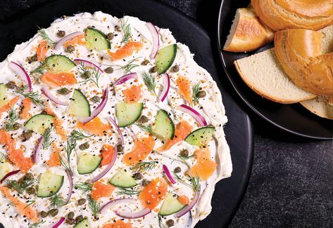 Salmon Butter, Butter Board, Bagel Toppings, Belgium Waffles, Honeycrisp Apples, Everything Bagel, Food Trends, Creamy Peanut Butter, Smoked Salmon