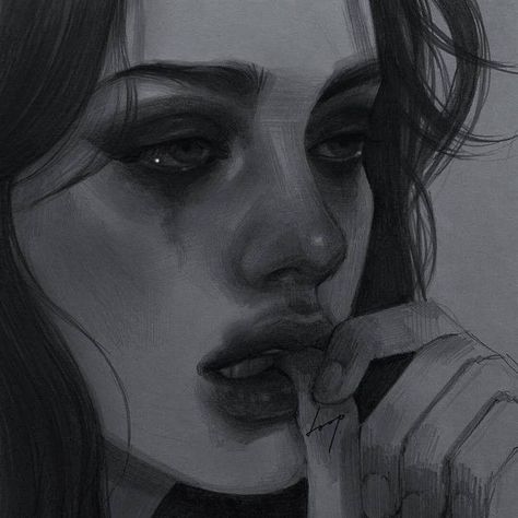 Stil Emo, Art Du Croquis, Meaningful Drawings, Deep Art, Fotografi Alam Semula Jadi, Dark Art Drawings, Arte Obscura, Dark Art Illustrations, Beautiful Dark Art