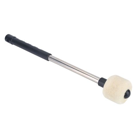 Bass Drum Mallet Wool Felt Head Rubber Handle Instrument Accessory -- Learn more by visiting the image link.(It is Amazon affiliate link) #DrumsIdeas Bass Drum, Marching Band, Drum And Bass, Amazon Affiliate, Wool Felt, Drums, Bass, Felt, Wool