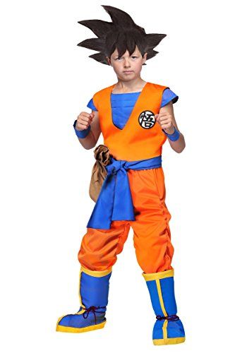 Goku Outfit, Goku Halloween, Goku Costume, Z Boys, Brown Satchel, Orange Pants, Small Boy, Dragon Ball Goku, Boy Costumes