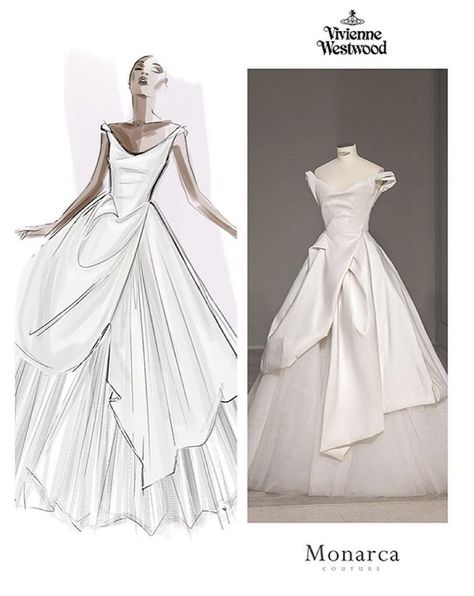 Vivienne Westwood Bridal, Vivienne Westwood Wedding Dress, Vivienne Westwood Wedding, Vivienne Westwood Dress, Become A Fashion Designer, Gowns Dresses Elegant, Fashion Design Collection, Lifestyle Illustration, Royal Dresses