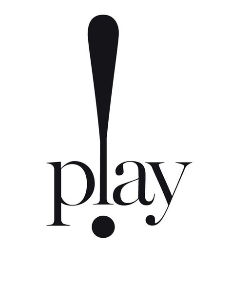 Play Word Play Tattoos, Play Pause Tattoo Design, Play Quotes Importance Of, Play Typography, We Can’t Play Sign, Play On Words, Piano Man, Work Hard Play Hard, Field Of Dreams