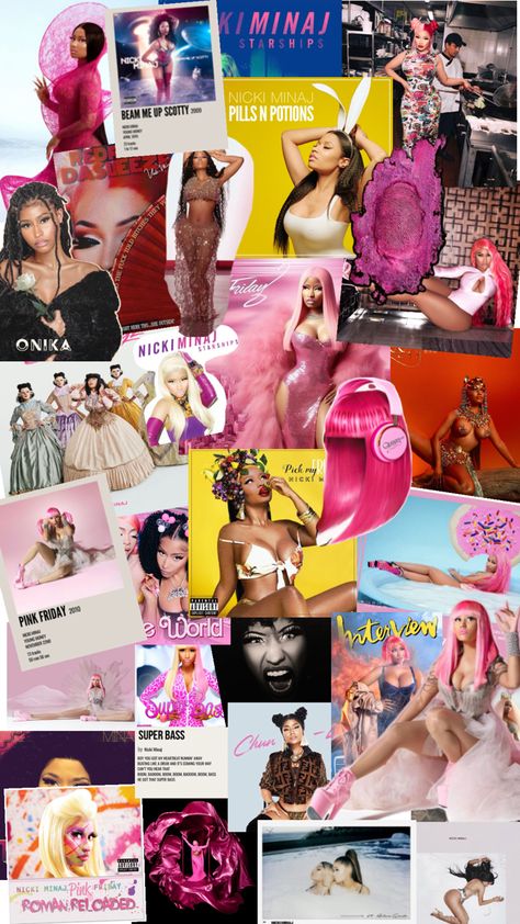 Nicki Minaj Collage, Nicki Minaj, Queen, Collage