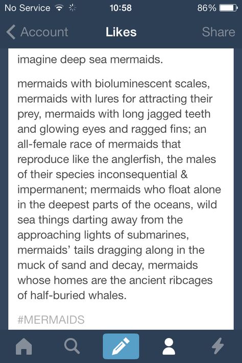 About mermaids Mermaid Theories, Deep Sea Merfolk, Merman Name Ideas, Mermaid World Building, Mermaid Culture, Mermaid Lore Tumblr, Mermaid Worldbuilding, Mermaid Story Ideas, Mermaid Prompts