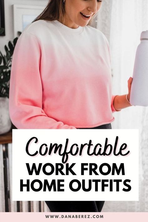 Work From Home Looks Women, Working From Home Outfits Winter, Best Work From Home Outfits, Work From Home Fits, How To Dress When You Work From Home, Cozy Work From Home Outfit, What To Wear At Home Outfits Ideas, Winter Work From Home Outfit, Wfh Outfits Summer