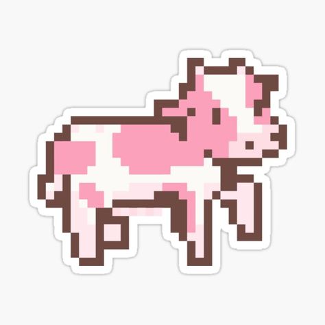 Pixel Strawberry, Lgbt Sticker, Artist Ideas, Strawberry Cow, Pride Stickers, Kawaii Stickers, You're Awesome, Aesthetic Stickers, Outer Space