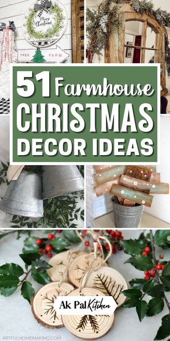 Transform your home into a cozy winter wonderland with our collection of farmhouse Christmas decor ideas. From Christmas farmhouse wreaths, garlands, and centerpieces to plaid ornaments and galvanized metal accents, discover the art of farmhouse Christmas decor that creates a timeless and inviting atmosphere. Elevate your farmhouse Christmas tree with vintage ornaments and explore creative mantel arrangements and farmhouse Christmas porch decorations to make this holiday season truly special. Christmas Tree Decorations Handmade Craft Ideas, Farmhouse Christmas Tree Garland, Country Farmhouse Christmas Tree Decor, 2024 Christmas Decorating Ideas, Diy Christmas Farmhouse Decor, Rustic Kitchen Christmas Decor, Farmhouse Christmas Crafts Diy, Farmhouse Garland Christmas, Modern Farmhouse Christmas Tree Decor