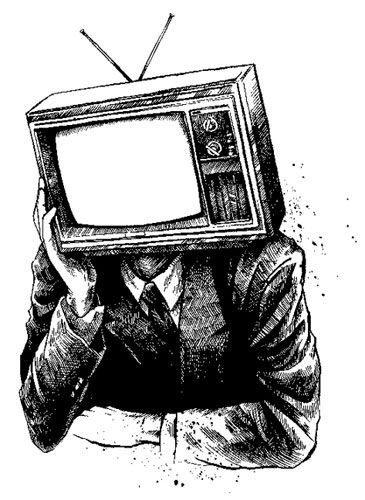 ben horton Loner Life, Black Wallpapers Tumblr, Tv Static, Object Heads, Toilet Art, Tv Head, Dreamcore Weirdcore, Man Wallpaper, Dark Art Illustrations