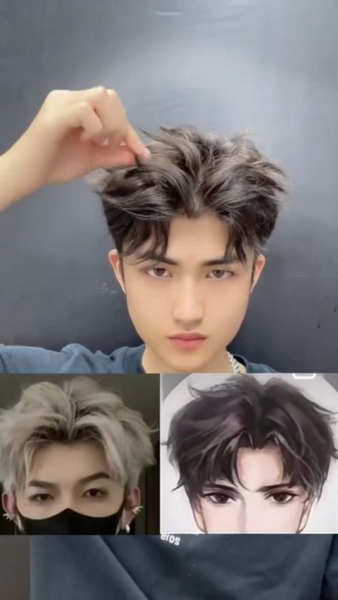 Hairstyles Thick Hair, Gents Hair Style, Short Hair Tomboy, Men Haircut Curly Hair, Asian Haircut, Mens Hairstyles Thick Hair, Men's Short Hair, Men Hairstyle, Hair Styles Men