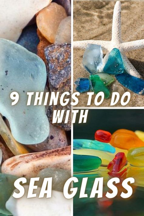 Making Sea Glass Diy, Beach Glass Suncatcher, Art Ideas With Sea Shells, Sea Glass Storage Ideas, Displaying Sea Glass Ideas, Crafts Using Shells Seashells, Sea Glass Gifts Diy, River Glass Ideas, Glass And Wire Art