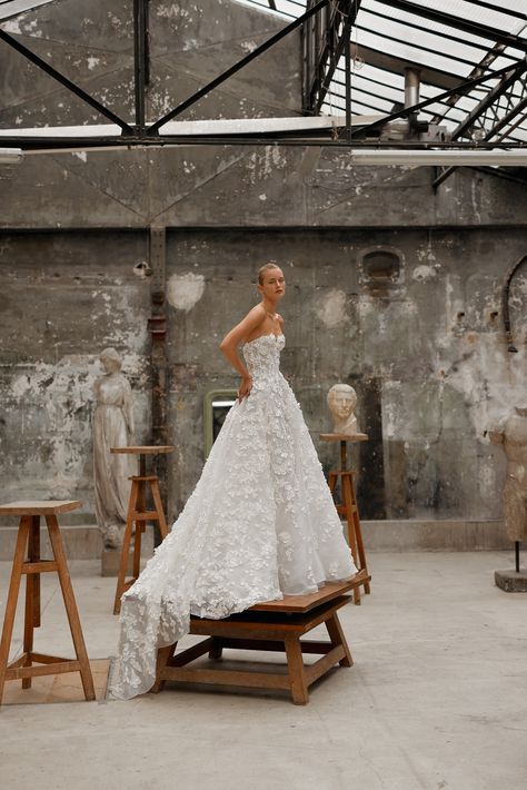 Dana Harel Elian Wedding Dress - Browns Bride Dana Harel Bridal, Dana Harel, Vivienne Westwood Wedding Dress, Vivienne Westwood Wedding, Wedding Lookbook, Wedding Dress Prices, Contemporary Bridal, Gala Fashion, Dress Code Wedding