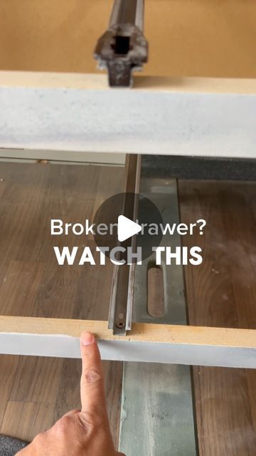 Kara Tasi Furniture Flipping / Home DIY on a budget on Instagram: "This type of drawer always needs a good stern push to get it in & if you want to pull it all the way out, you need to give it a good yank!😁(I know from experience of trying to pull softly for way too long lol) This bottom drawer had a missing drawer glide so I had to replace it. It was an easy fix, anyone can do it. Save this tip for next time you have this problem & comment “LINK” for drawer glide and I’ll send it to your messages.😊" Flip Down Drawer, Drawer Repair, Drawer Tracks, Furniture Flipping, Antique Drawers, Old Drawers, Pull Out Drawers, Home Diy On A Budget, Flipping Houses