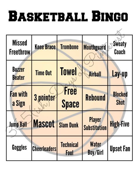 Play a fun game of bingo while watching the basketball game on TV! Kids love to participate, too! Click through for a watermark-free PDF.  #FinalFourPack #ad Basketball Snacks, March Madness Parties, Basketball Theme Party, Basketball Games For Kids, Basketball Birthday Parties, Ball Birthday Parties, Basketball Party, Basketball Theme, Basketball Birthday