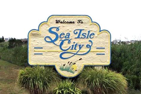 Sea Isle City Sea Isle City Nj, Jersey Beach, Sea Isle City, City Sign, Beach Homes, Adventure Of The Seas, Seaside Towns, Jersey Shore, Ocean City