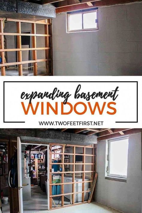 Basement Decoration, Small Basement Remodel, Dream Basement, Basement Remodel Diy, Egress Window, Diy Basement, Basement Windows, Waterproofing Basement, Basement Apartment