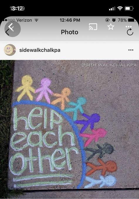 Chalk Messages Sidewalk School, Beginner Sidewalk Chalk Art, Sidewalk Art Ideas Street Painting, Chalk Inspiration Sidewalk, Sidewalk Chalk Art Back To School, Chalk The Walk School, Chalk Art Back To School, Back To School Chalk The Walk, Kindness Chalk Art