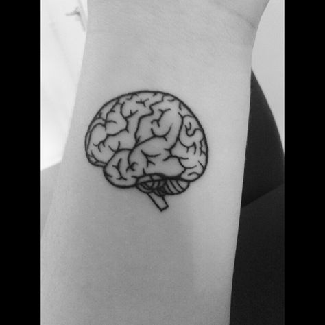 Brain tattoo #brain #tattoo Brain Tattoos, Brain Tattoo, Cool Shoulder Tattoos, Shoulder Tattoos For Women, Body Mods, Shoulder Tattoo, Simple Tattoos, Tattoos And Piercings, Geometric Tattoo