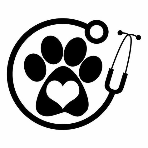 Vet Costume, Nurse Love, Dog Projects, Silhouette Vinyl, Sticker Decals, Suv Cars, Car Window Decals, Veterinary Medicine, Love Animals