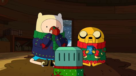 Finn + Jake & Bimo Christmas Adventure Time, Adventure Time Christmas, Adventure Time, Cartoon Characters, Wallpapers, Christmas