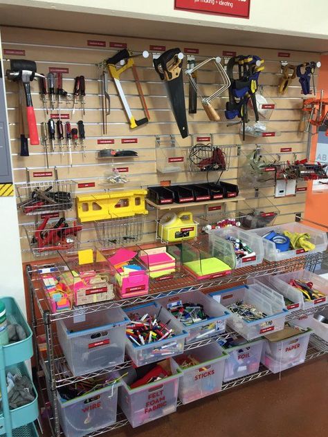 Makerspace Design, Vex Robotics, Tech Storage, House Organization, Maker Space, Space Storage, Art Area, Work Room, Loose Parts