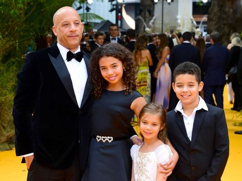 Vin Diesel's 3 Children: Everything to Know Mark Sinclair, Mexican Fashion, Kids Moves, Vin Diesel, Celebrity Kids, March 16, Movie Premiere, 3 Kids, Three Kids