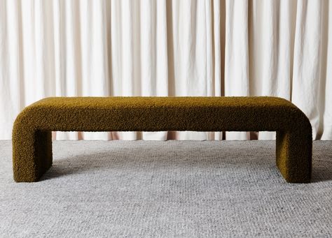 Sitting Bench, Contemporary Bench, Living Bedroom, Haruki Murakami, Bed Bench, Upholstered Bench, Interior Projects, Occasional Chairs, Living Design