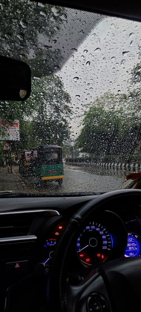 Car Driving Pic, Rain Car Snap, Driving In Rain, Night Rides Car, Jungkook Predebut, Random Snaps, Car Snap, Minimalist Wallpaper Phone, Night Bike Ride