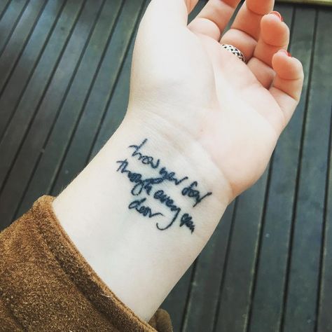 Having your favorite sayings inked on you permanently can make them mean even more. The right song lyric can describe all your feelings and hold melodic Adele Tattoo, Lyric Tattoo Ideas, Song Lyric Tattoos, Adele Concert, Daily Life Hacks, Lyric Tattoos, I Want To Live, London Tattoo, Go Your Own Way